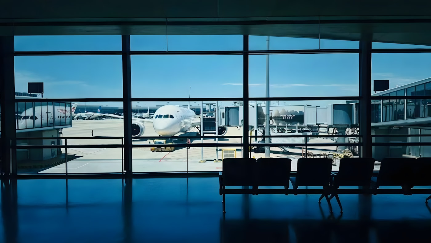 Airport Terminal Airplane